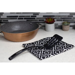 Load image into Gallery viewer, Home Basics Flexible Nylon Non-Stick Slotted Spatula with Curved Handle, Black $1.00 EACH, CASE PACK OF 24
