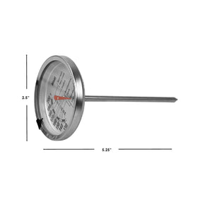 Home Basics Instant Read Large Stainless Steel Mechanical Meat Thermometer, Silver $4.00 EACH, CASE PACK OF 24