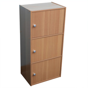 Home Basics 3 Cube Cabinet, Natural $50.00 EACH, CASE PACK OF 1