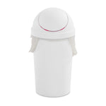 Load image into Gallery viewer, Sterilite 3 Gal. Round SwingTop Wastebasket, White $7.00 EACH, CASE PACK OF 6
