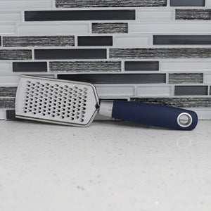 Michael Graves Design Comfortable Grip Flat Stainless Steel Cheese Grater