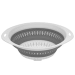 Load image into Gallery viewer, Large Collapsible Colander &amp; Strainer - GreyWhite, Essential Kitchen Silicone Drainer Basket for Pasta, Fruits, Veggies $3.00 EACH, CASE PACK OF 24
