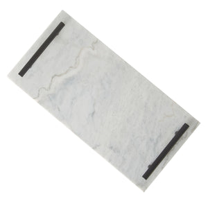 Sophia Grace Marble Serving Tray, White/Black $10.00 EACH, CASE PACK OF 4