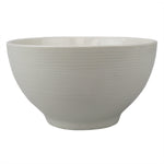 Load image into Gallery viewer, Home Basics Embossed Thread  6&quot; Ceramic Bowl, White $2.00 EACH, CASE PACK OF 24
