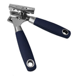 Load image into Gallery viewer, Home Basics Meridian Stainless Steel Can Opener, Indigo $5.00 EACH, CASE PACK OF 24
