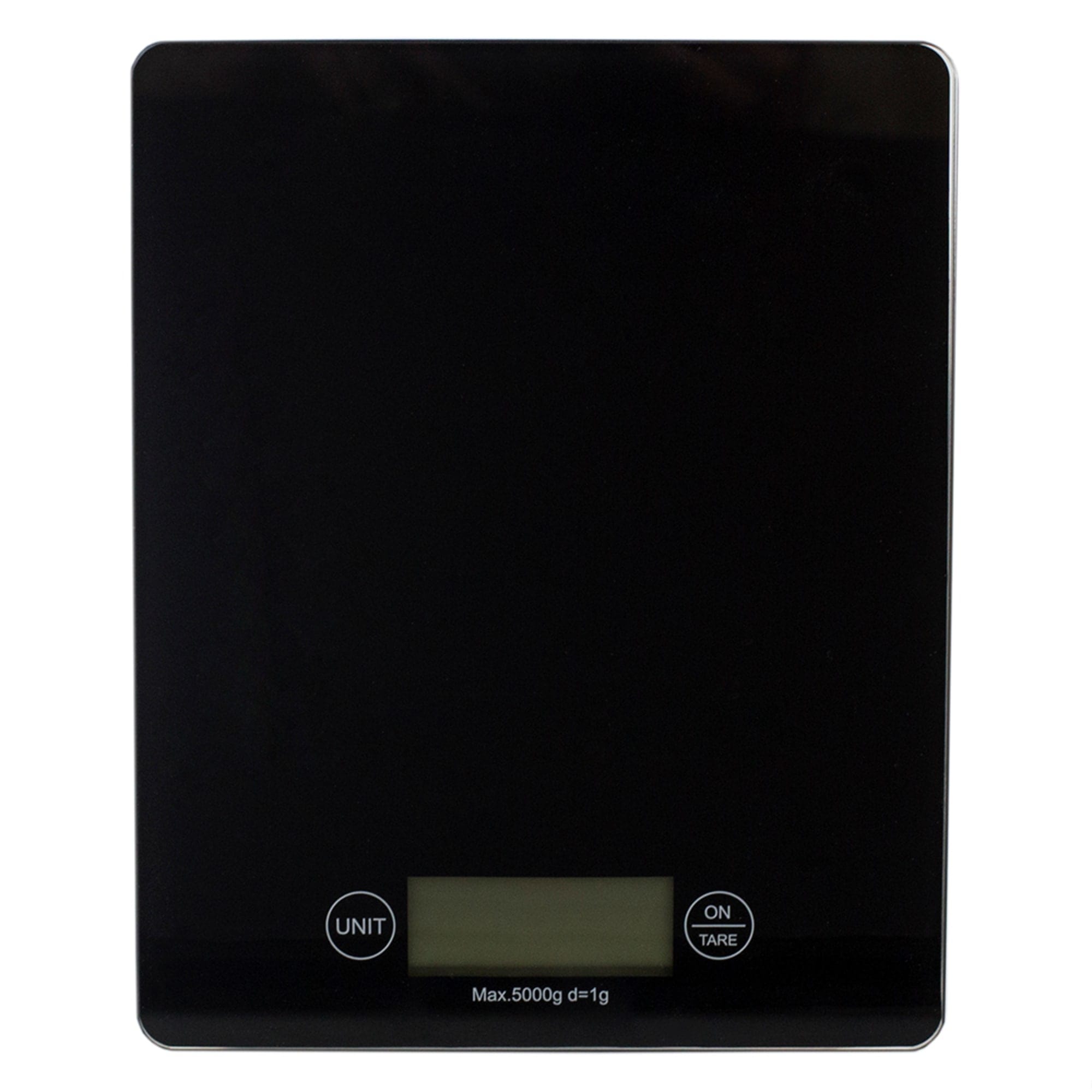 Home Basics Multi-Functional Sleek Glass Digital Food Scale, Black $10.00 EACH, CASE PACK OF 12