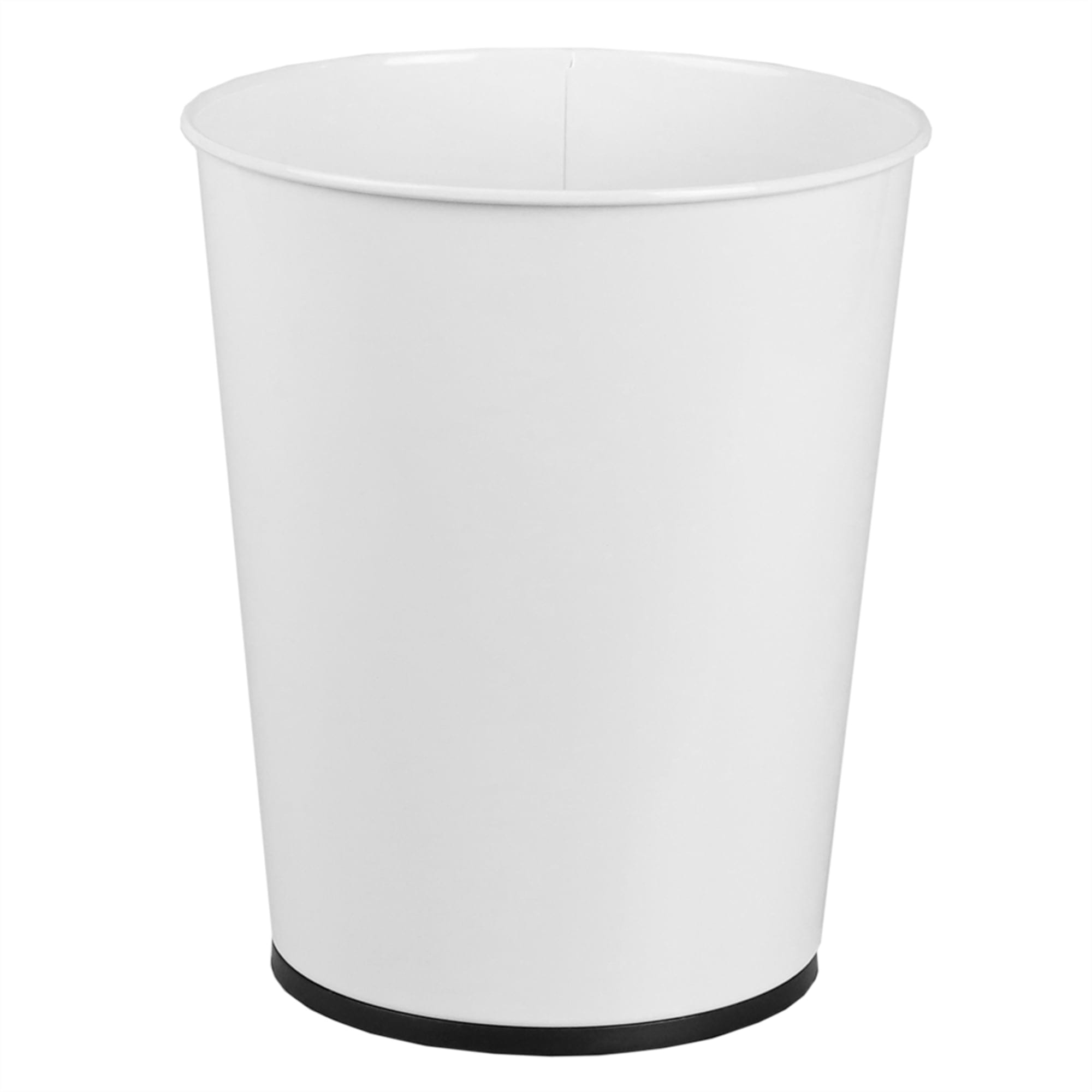 Home Basics Open Top 8 Lt Waste Bin, (9.5" x 10.25"), White $6.00 EACH, CASE PACK OF 12