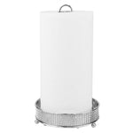 Load image into Gallery viewer, Home Basics Pave Free Standing Paper Towel Holder, Chrome $5.00 EACH, CASE PACK OF 12

