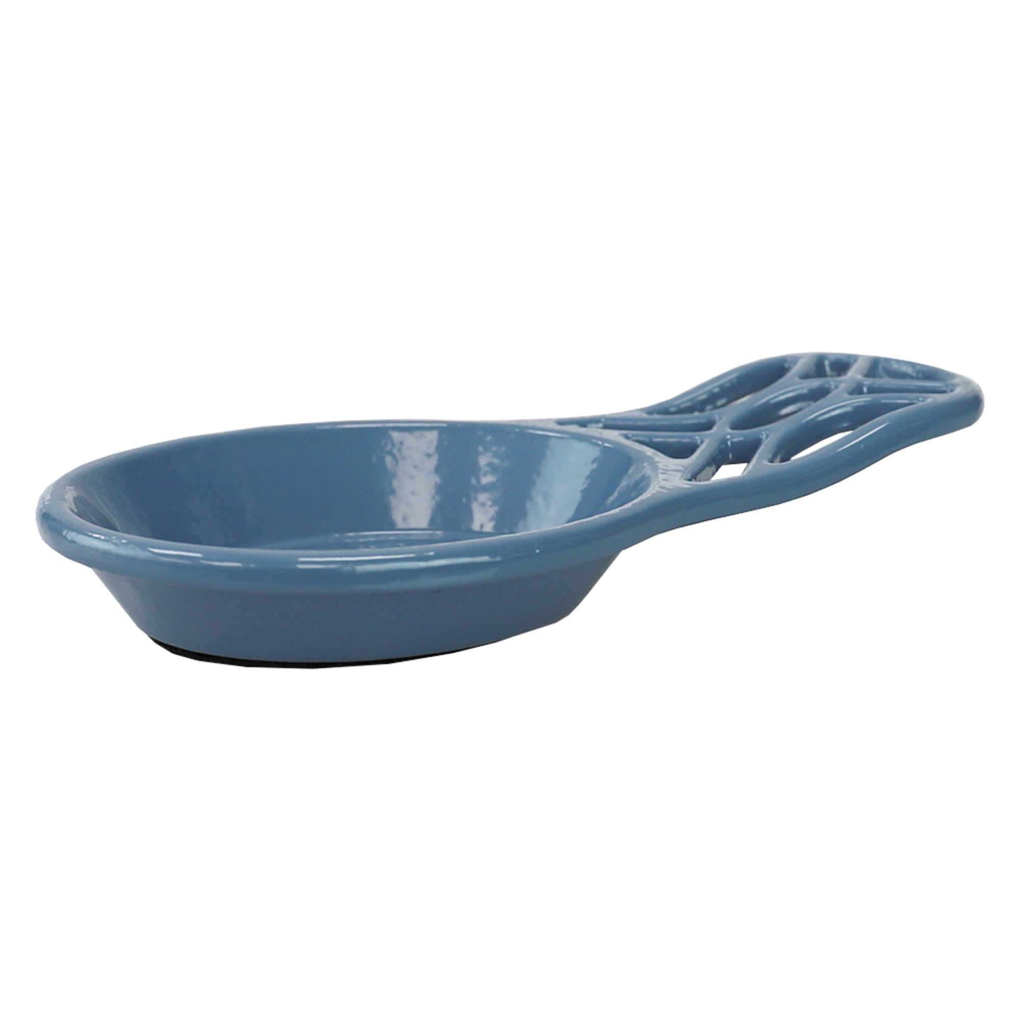 Home Basics Iris Cast Iron Spoon Rest, Slate $4 EACH, CASE PACK OF 6