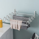 Load image into Gallery viewer, Home Basics Wall-Mounted Steel Accordion Drying Rack, Grey $20 EACH, CASE PACK OF 4
