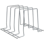 Load image into Gallery viewer, Home Basics Vinyl Coated Steel Lid Rack, Silver $4.00 EACH, CASE PACK OF 6
