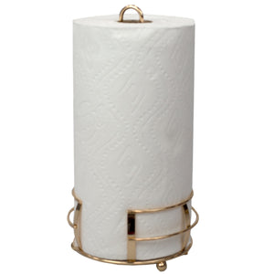 Home Basics Lyon Free-Standing Paper Towel Holder, Rose Gold $6.00 EACH, CASE PACK OF 12