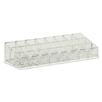 Load image into Gallery viewer, Home Basics 24 Compartment Plastic Cosmetic Tray $3.00 EACH, CASE PACK OF 12
