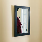 Load image into Gallery viewer, Home Basics Contemporary Rectangle Wall Mirror, Black $5.00 EACH, CASE PACK OF 6
