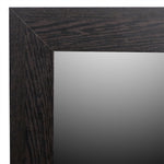 Load image into Gallery viewer, Home Basics Framed Painted MDF 18” x 24” Wall Mirror, Mahogany $10.00 EACH, CASE PACK OF 6
