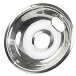 Load image into Gallery viewer, Home Basics 8&quot; Stainless Steel Drip Pan, Silver $3.00 EACH, CASE PACK OF 24
