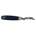 Load image into Gallery viewer, Home Basics Meridian Stainless Steel Vertical Vegetable Peeler, Indigo $3.00 EACH, CASE PACK OF 24
