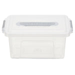 Load image into Gallery viewer, Home Basics 4.25 Liter Storage Box With Handle, Clear $3 EACH, CASE PACK OF 6
