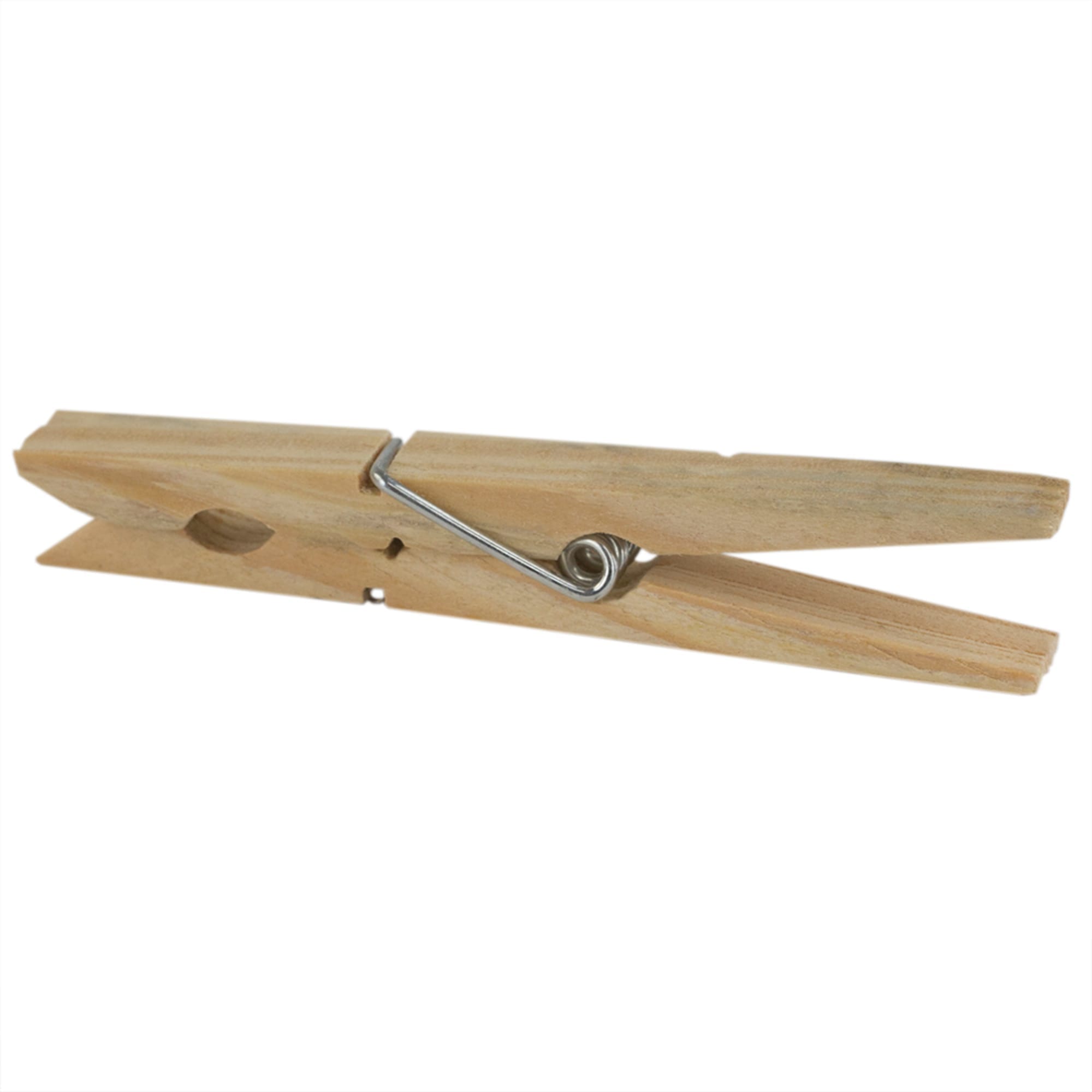 Home Basics 50 Piece Wooden Clothespin, DRYING