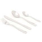 Load image into Gallery viewer, Home Basics Delight 16 Piece Stainless Steel Flatware Set $8.00 EACH, CASE PACK OF 12
