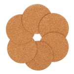 Load image into Gallery viewer, Home Basics 6 Piece Cork Coaster Set $1.50 EACH, CASE PACK OF 24
