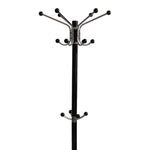 Load image into Gallery viewer, Home Basics 16 Hook Coat Rack with Umbrella Holder, Black $25.00 EACH, CASE PACK OF 1
