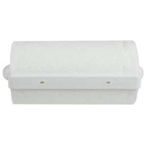 Home Basics Wall Mounted Plastic Paper Towel Holder, White $2 EACH, CASE PACK OF 12