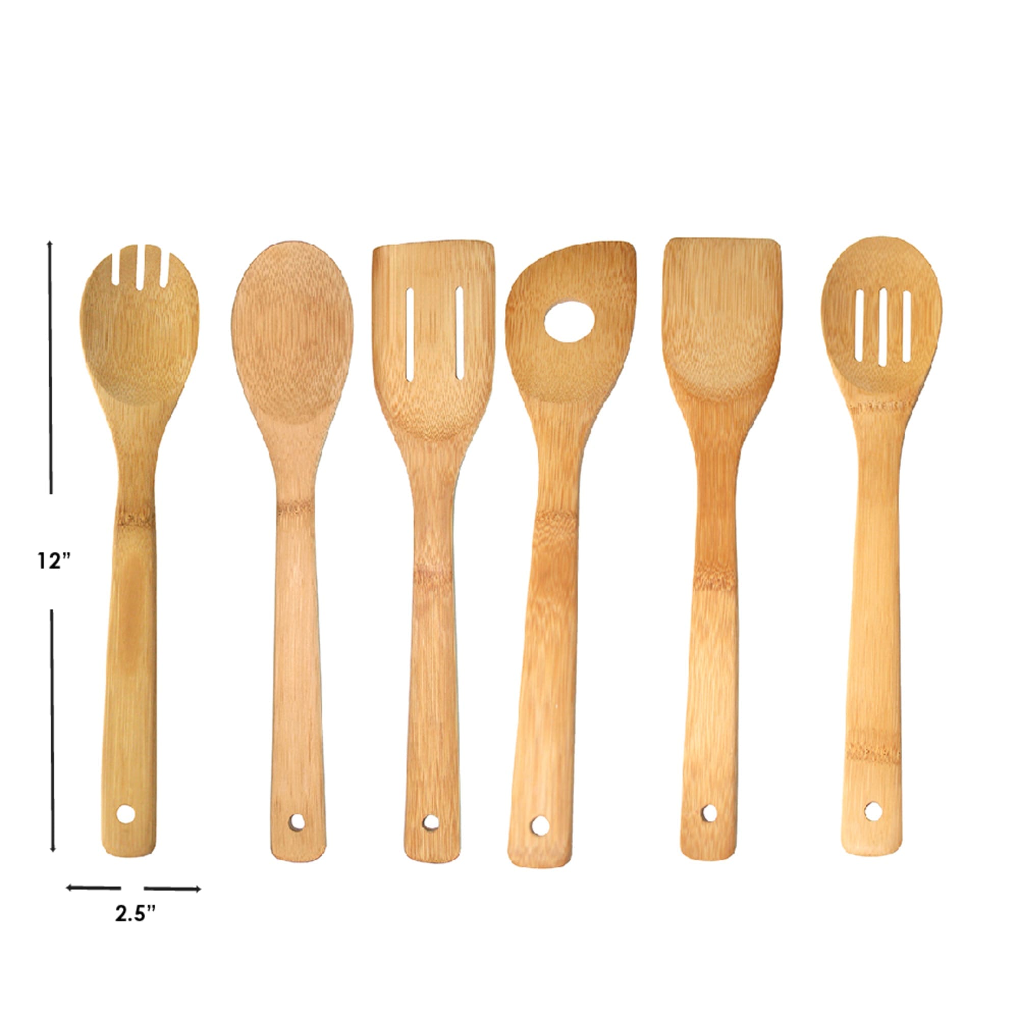 Bamboo Cooking Utensils and Prep Tools