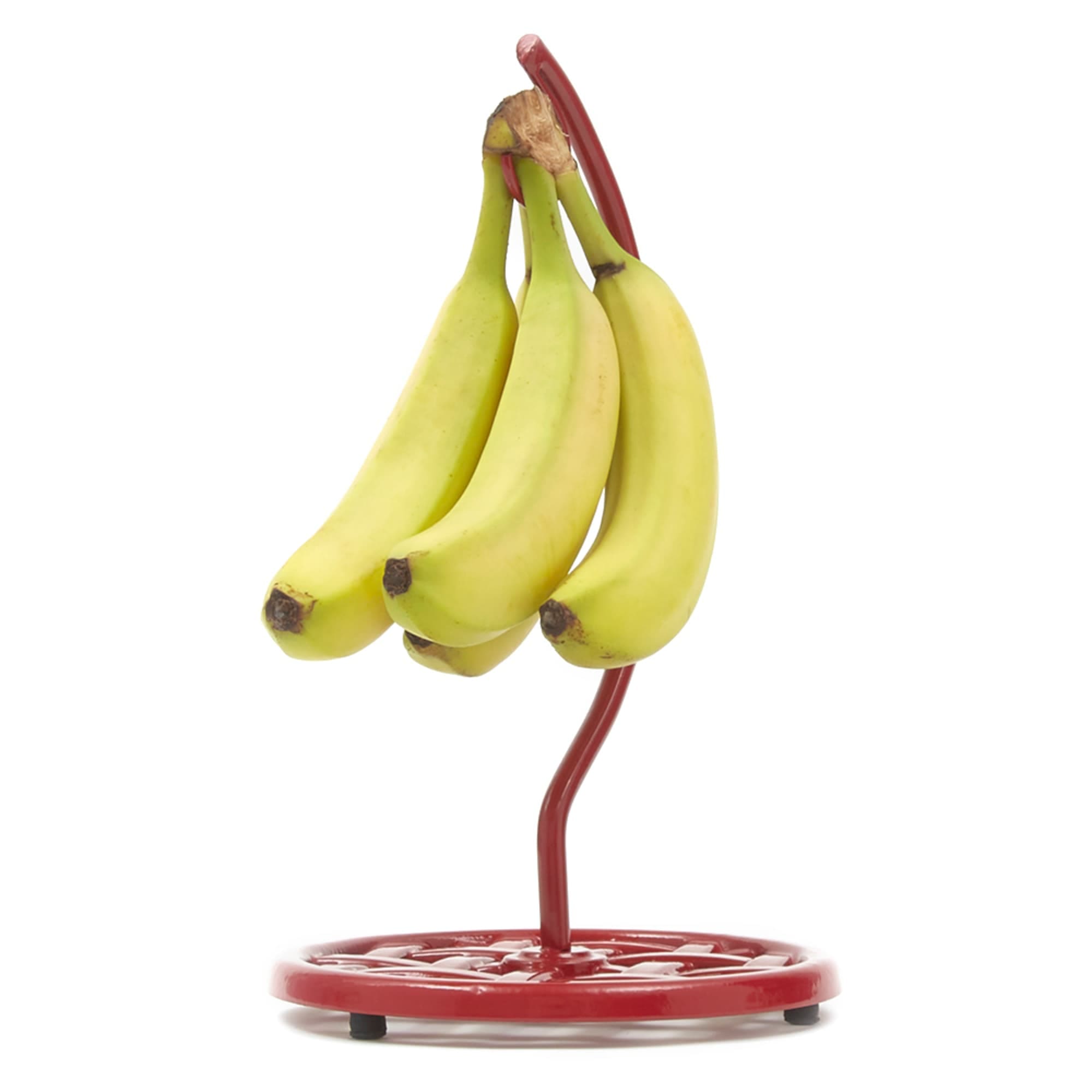 Home Basics Weave Cast Iron Banana Hanger, Red $10.00 EACH, CASE PACK OF 6