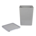 Load image into Gallery viewer, Home Basics Skylar Swing Top 3 Liter ABS Plastic Waste Bin, Grey $10.00 EACH, CASE PACK OF 4
