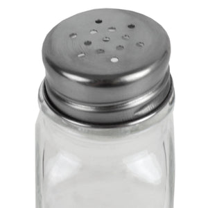 Home Basics 2 oz. Salt and Pepper Shaker, Clear $1.00 EACH, CASE PACK OF 96