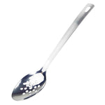 Load image into Gallery viewer, Home Basics Stainless Steel Slotted Serving Spoon, Silver $3.00 EACH, CASE PACK OF 24
