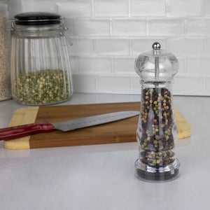Home Basics Plastic Pepper Mill, Clear $2 EACH, CASE PACK OF 24