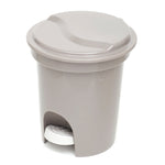 Load image into Gallery viewer, Home Basics 8 Liter Plastic Step on Waste Bin, Grey $6 EACH, CASE PACK OF 6
