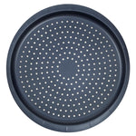 Load image into Gallery viewer, Michael Graves Design Non-Stick Perforated Carbon Steel Pizza Pan, Indigo $7.00 EACH, CASE PACK OF 12
