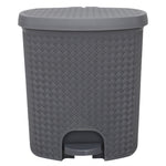 Load image into Gallery viewer, Home Basics 13.5 LT Step-On Plastic Waste Bin - Assorted Colors
