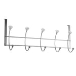 Load image into Gallery viewer, Home Basics 5 Hook Hanging Rack with Crystal Knobs, Chrome $7.00 EACH, CASE PACK OF 12

