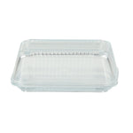 Load image into Gallery viewer, Home Basics Glass Butter Dish $6.00 EACH, CASE PACK OF 12
