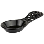 Load image into Gallery viewer, Home Basics Cast Iron Rooster Spoon Rest, Black $4.00 EACH, CASE PACK OF 6
