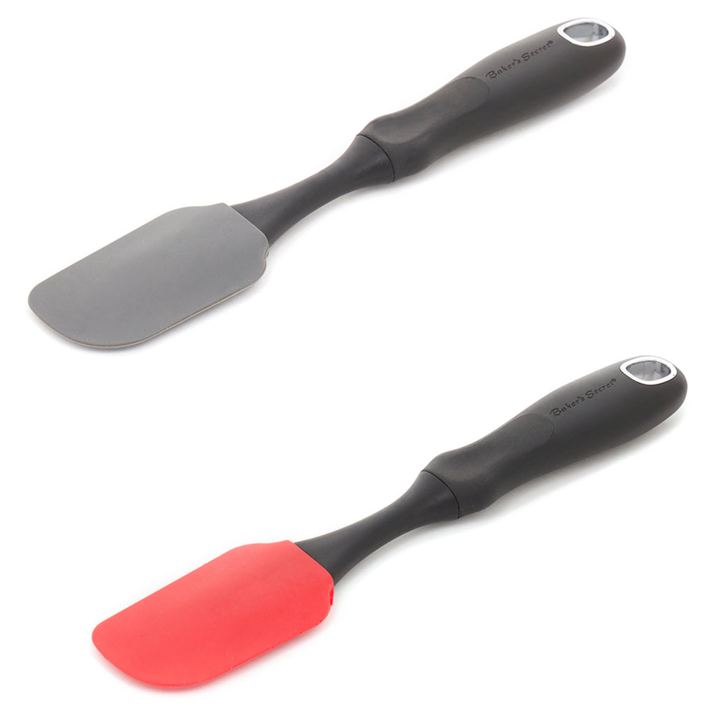 Baker's Secret Silicone Kitchen Spatula With Hanging Hole - Assorted Colors