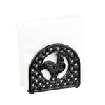 Load image into Gallery viewer, Home Basics Cast Iron Rooster Napkin Holder, Black $6.00 EACH, CASE PACK OF 6
