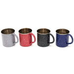 Load image into Gallery viewer, Home Basics Speckled 15 oz. Stainless Steel Mug - Assorted Colors
