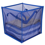 Load image into Gallery viewer, Home Basics Breathable Micro Mesh Collapsible Laundry Cube with Handles - Assorted Colors

