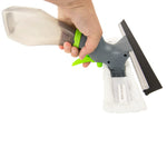 Load image into Gallery viewer, Home Basics Brilliant 3 in 1 Squeegee, Grey/Lime $5 EACH, CASE PACK OF 12
