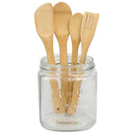 Load image into Gallery viewer, Home Basics Large Capacity Glass Utensil Crock, Clear $5 EACH, CASE PACK OF 6
