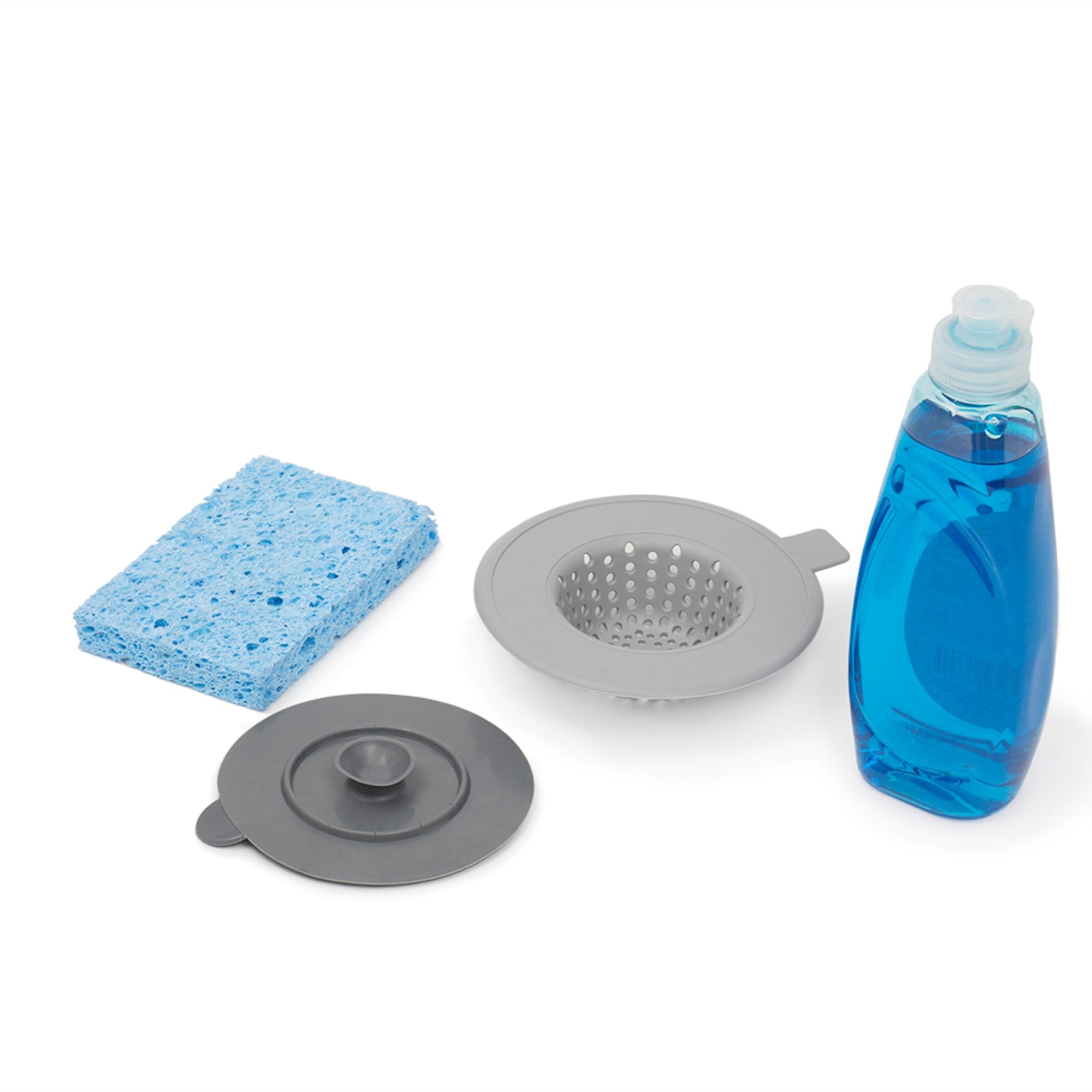 Home Basics Silicone Sink Strainer and Stopper, Grey $2.50 EACH, CASE PACK OF 48