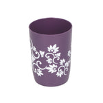 Load image into Gallery viewer, Home Basics 7 Piece Floral Bath Set, Purple $10.00 EACH, CASE PACK OF 6
