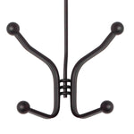 Load image into Gallery viewer, Home Basics Curved Over the Door Double Hanging Hook, Bronze $4.00 EACH, CASE PACK OF 12
