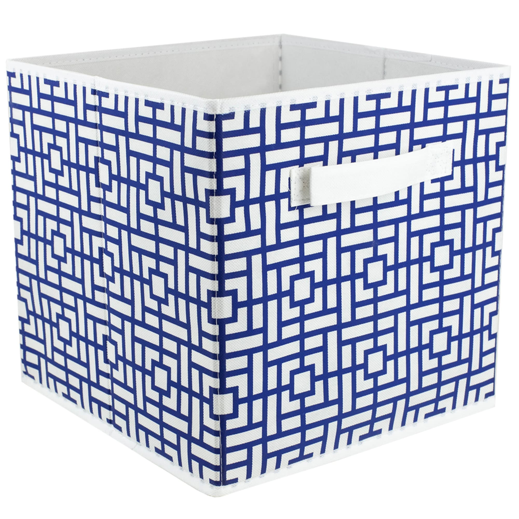 Home Basics Squared  Collapsible Non-Woven Storage Cube, Navy $3.00 EACH, CASE PACK OF 12