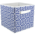 Load image into Gallery viewer, Home Basics Squared  Collapsible Non-Woven Storage Cube, Navy $3.00 EACH, CASE PACK OF 12
